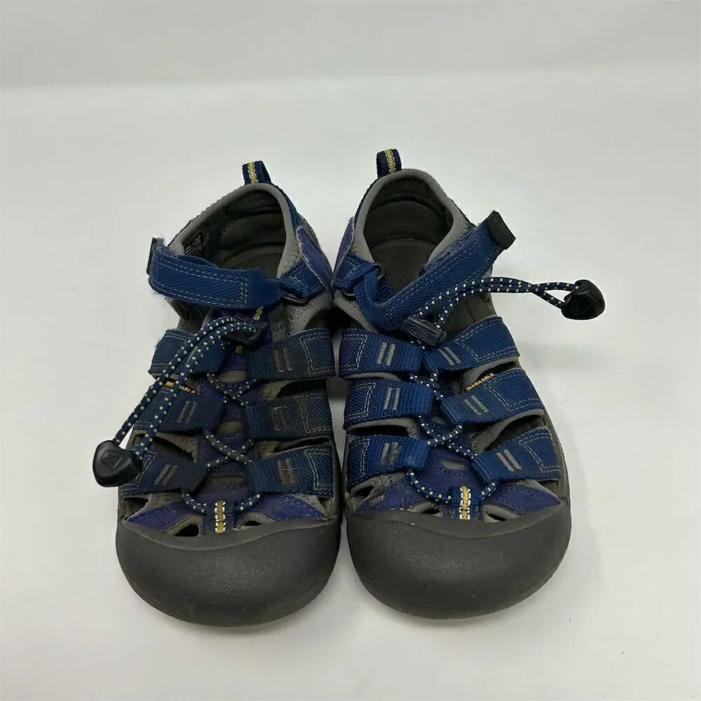 KEEN Youth Newport H2 Blue Water Sandals Size 2 Hiking Sports Summer Comfort